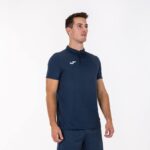Joma 82P4R3358 الأزرق الداكن قميص بولو قصير الأكمام هواية رجال - Image 2