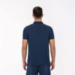 Joma 82P4R3358 الأزرق الداكن قميص بولو قصير الأكمام هواية رجال - Image 4