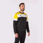 Joma 82P4R335 أسود أصفر أبيض طاقم قميص من النوع الثقيل الرابع رجال - Image 4