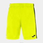 Joma 82P4R3364 نيون أصفر أسود شورت ماكسي رجال