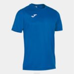 Joma 82P4R3369 الأزرق الملكي قميص قصير الأكمام قوي رجال