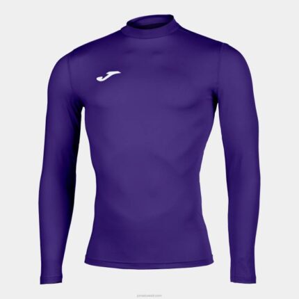 Joma 82P4R3379 أرجواني قميص بأكمام طويلة من أكاديمية براما