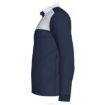 Joma 82P4R3383 الأزرق الداكن الأبيض قميص بولو طويل الأكمام الفائز الثاني رجال - Image 3