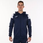 Joma 82P4R3388 الأزرق الداكن الأبيض طاقم سترة مقنعين ثالثا رجال - Image 6