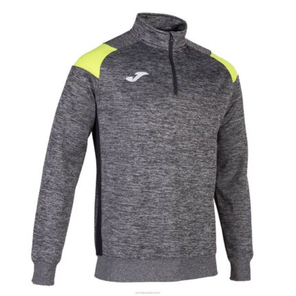 Joma 82P4R3389 مزيج رمادي أصفر أسود طاقم قميص من النوع الثقيل iii رجال