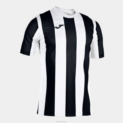 Joma 82P4R3391 أبيض أسود قميص بأكمام قصيرة بين رجال