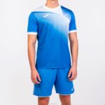Joma 82P4R3396 أزرق ملكي أبيض قميص قصير الأكمام الحسبة الثاني رجال - Image 2