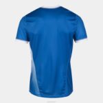Joma 82P4R3396 أزرق ملكي أبيض قميص قصير الأكمام الحسبة الثاني رجال - Image 6