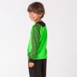Joma 82P4R3398 نيون أخضر أسود قميص من النوع الثقيل أساسي الثاني رجال - Image 5