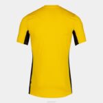 Joma 82P4R3399 أصفر أسود قميص بأكمام قصيرة superliga رجال - Image 2
