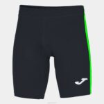 Joma 82P4R3403 أسود أخضر نيون لباس ضيق قصير النخبة السابع رجال