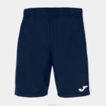 Joma 82P4R3409 الأزرق الداكن الأبيض شورت ماكسي رجال