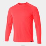 Joma 82P4R3418 نيون المرجان قميص طويل الأكمام r-combi رجال