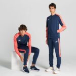 Joma 82P4R3438 الأزرق الداكن البرتقالي الفلوريسنت بطولة طويلة السراويل البيئية رجال - Image 2