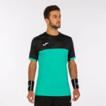 Joma 82P4R3441 أخضر أسود قميص قصير الأكمام مونتريال رجال - Image 2