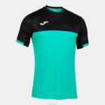 Joma 82P4R3441 أخضر أسود قميص قصير الأكمام مونتريال رجال
