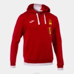 Joma 82P4R3464 احمر ابيض مقنع سترة الترفيه اللجنة الأولمبية الإسبانية - Image 4