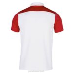 Joma 82P4R3480 أبيض أحمر قميص بولو بأكمام قصيرة هواية II رجال - Image 2
