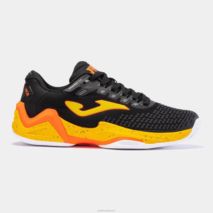 Joma 82P4R3506 برتقالة سوداء حذاء t.ace 23 hard court رجال - Image 1