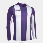 Joma 82P4R3526 أبيض أرجواني قميص بيزا كم طويل رجال