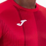 Joma 82P4R3529 أحمر قميص نمر كم قصير رجال - Image 4