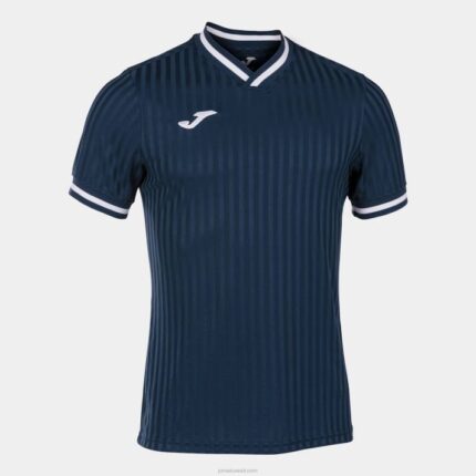 Joma 82P4R3544 الأزرق الداكن قميص قصير الأكمام toletum iii رجال