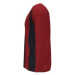 Joma 82P4R3572 أحمر أسود قميص طويل الأكمام بيزا الثاني رجال - Image 4