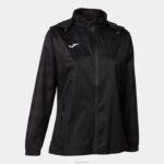 Joma 82P4R3595 أسود Rainjacket مونتريال نحيف