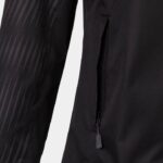 Joma 82P4R3595 أسود Rainjacket مونتريال نحيف - Image 3