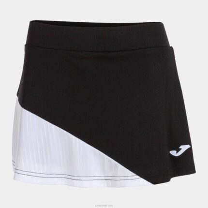 Joma 82P4R3600 أسود أبيض تنورة مونتريال نحيف