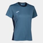 Joma 82P4R3608 أزرق قميص قصير الأكمام الفائز الثاني نحيف