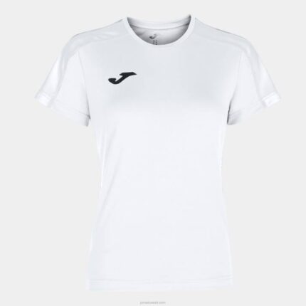 Joma 82P4R3637 أبيض أكاديمية قميص بأكمام قصيرة iii نحيف