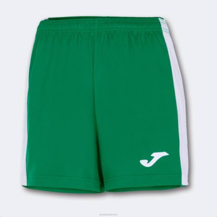 Joma 82P4R3641 أبيض أخضر شورت ماكسي نحيف
