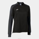 Joma 82P4R3645 أسود رمادي غامق بطولة الايكولوجية البلوز نحيف