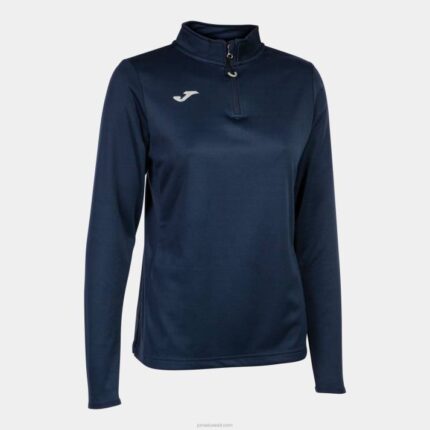 Joma 82P4R3646 الأزرق الداكن قميص من النوع الثقيل تشغيل الليل نحيف