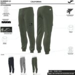 Joma 82P4R364 مزيج الرمادي لونجز سروال كاليفورنيا رجال - Image 5