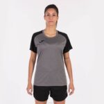 Joma 82P4R3670 مزيج أسود رمادي قميص بأكمام قصيرة أكاديمية رابعا نحيف - Image 5