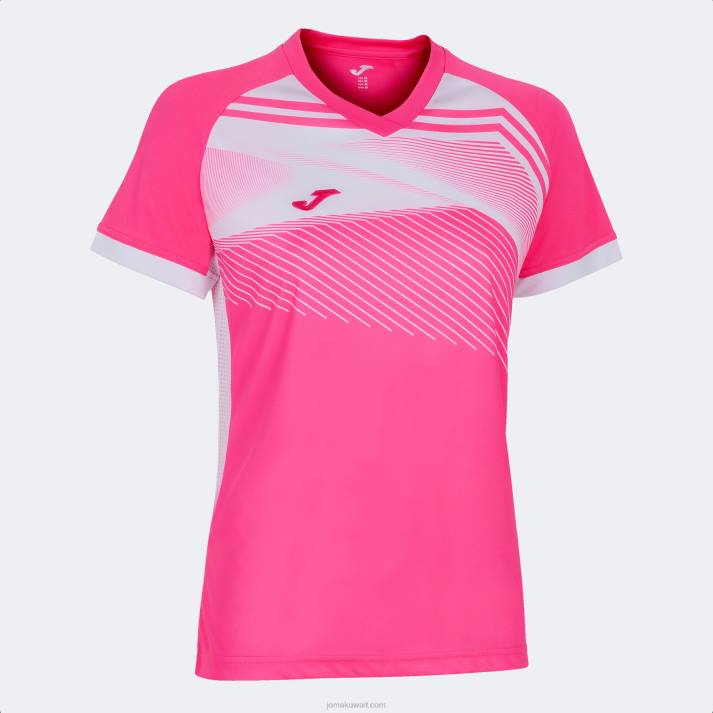 joma_82p4r3700_d8a7d984d981d984d988d8b1d8b3d986d8aa_d8a7d984d988d8b1d8afd98a_d8a7d984d8a3d8a8d98ad8b6_d982d985d98ad8b5_d8a8d8a.jpg Joma 82P4R3700 الفلورسنت الوردي الأبيض قميص بأكمام قصيرة سوبر نوفا الثاني نحيف - Image 1
