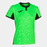 Joma 82P4R3701 نيون أخضر أسود قميص قصير الأكمام toletum الثاني نحيف