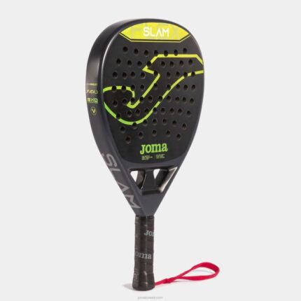 Joma 82P4R3705 أخضر رمادي غامق مضرب البادل البطولات الاربع