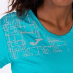 Joma 82P4R3709 الفيروز قميص قصير الأكمام النخبة الثامن نحيف - Image 6