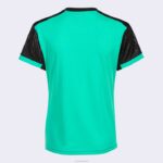 Joma 82P4R3712 أخضر أسود قميص قصير الأكمام مونتريال نحيف - Image 2