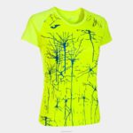 Joma 82P4R3713 الفلورسنت الأصفر قميص قصير الأكمام النخبة التاسع نحيف