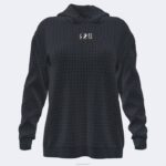 Joma 82P4R3721 أسود دافني سترة مقنعين نحيف