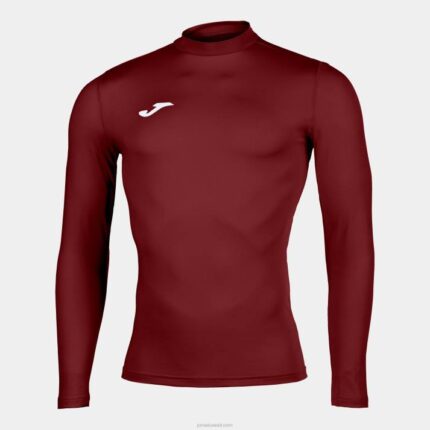 Joma 82P4R3738 بورجوندي قميص بأكمام طويلة من أكاديمية براما
