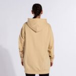 Joma 82P4R3748 اللون البيج سترة مقنعين الشارع الحضري نحيف - Image 4