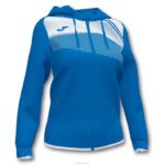 Joma 82P4R3756 أزرق ملكي أبيض سوبر نوفا II سترة مقنعين نحيف