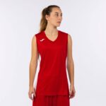 Joma 82P4R3758 احمر ابيض تي شيرت بلا أكمام كانشا ​​الثالث نحيف - Image 2