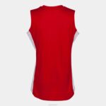 Joma 82P4R3758 احمر ابيض تي شيرت بلا أكمام كانشا ​​الثالث نحيف - Image 7