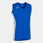 Joma 82P4R3759 أزرق ملكي أبيض تي شيرت بلا أكمام كانشا ​​الثالث نحيف